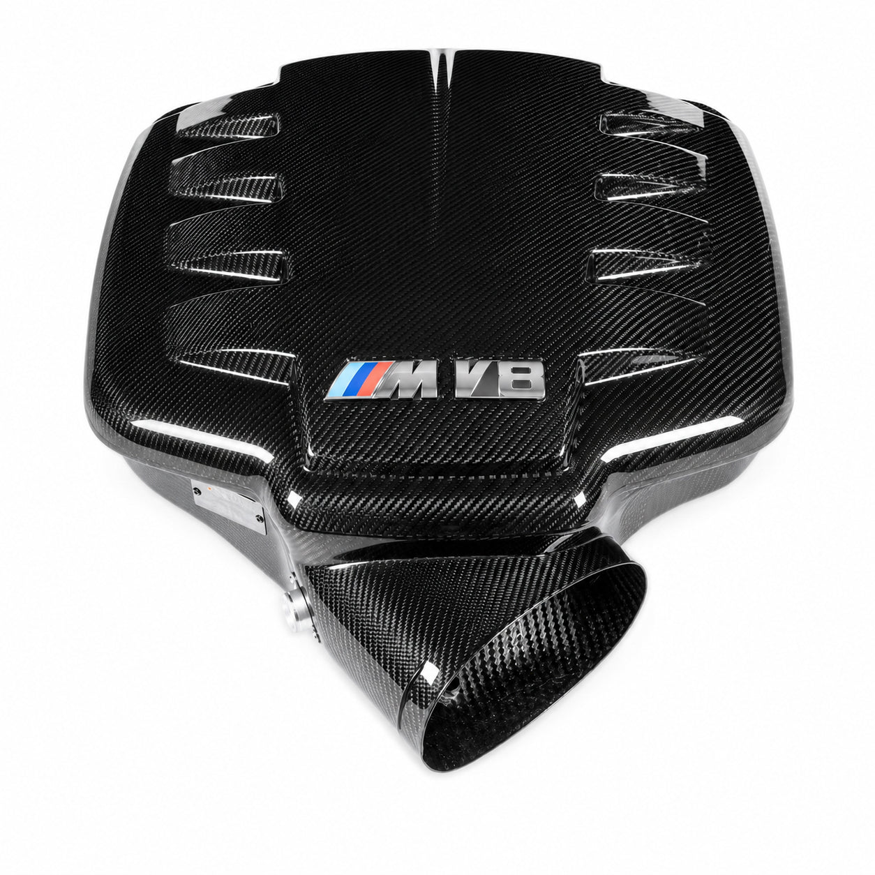 Eventuri BMW S65 E9X M3 Black Carbon Inlet Plenum - Gloss