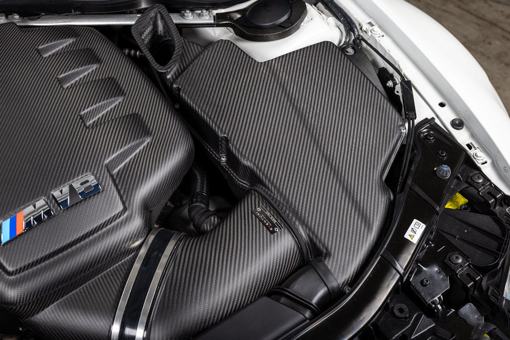 Eventuri BMW S65 E9X M3 Black Carbon Airbox Lid - Matte