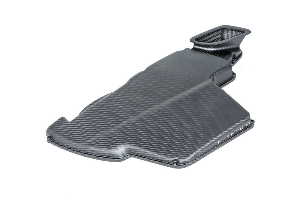 Eventuri BMW S65 E9X M3 Black Carbon Airbox Lid - Matte