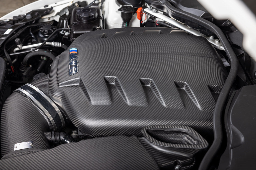Eventuri BMW S65 E9X M3 Black Carbon Inlet Plenum - Matte