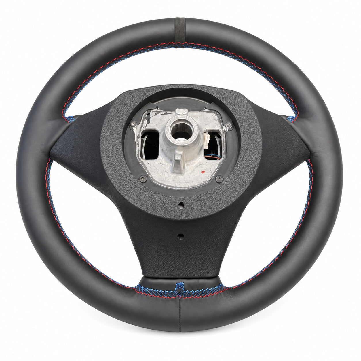 BMW S85 Manual M Sport Heated Steering Wheel - Black Nappa Leather / Anthracite Alcantara - Genuine GEMS 32342283937