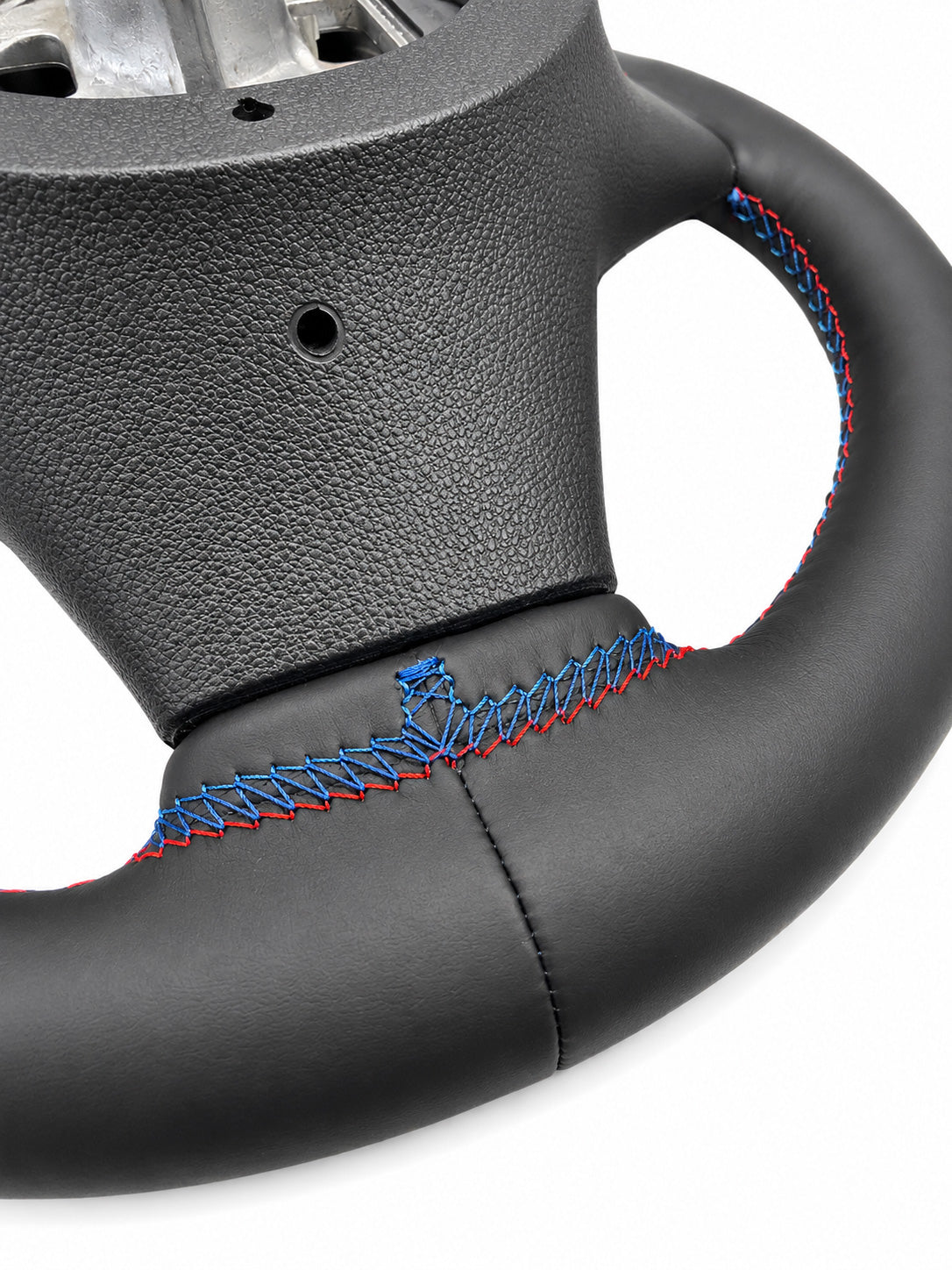 BMW S85 Manual M Sport Heated Steering Wheel - Black Nappa Leather / Anthracite Alcantara - Genuine GEMS 32342283937