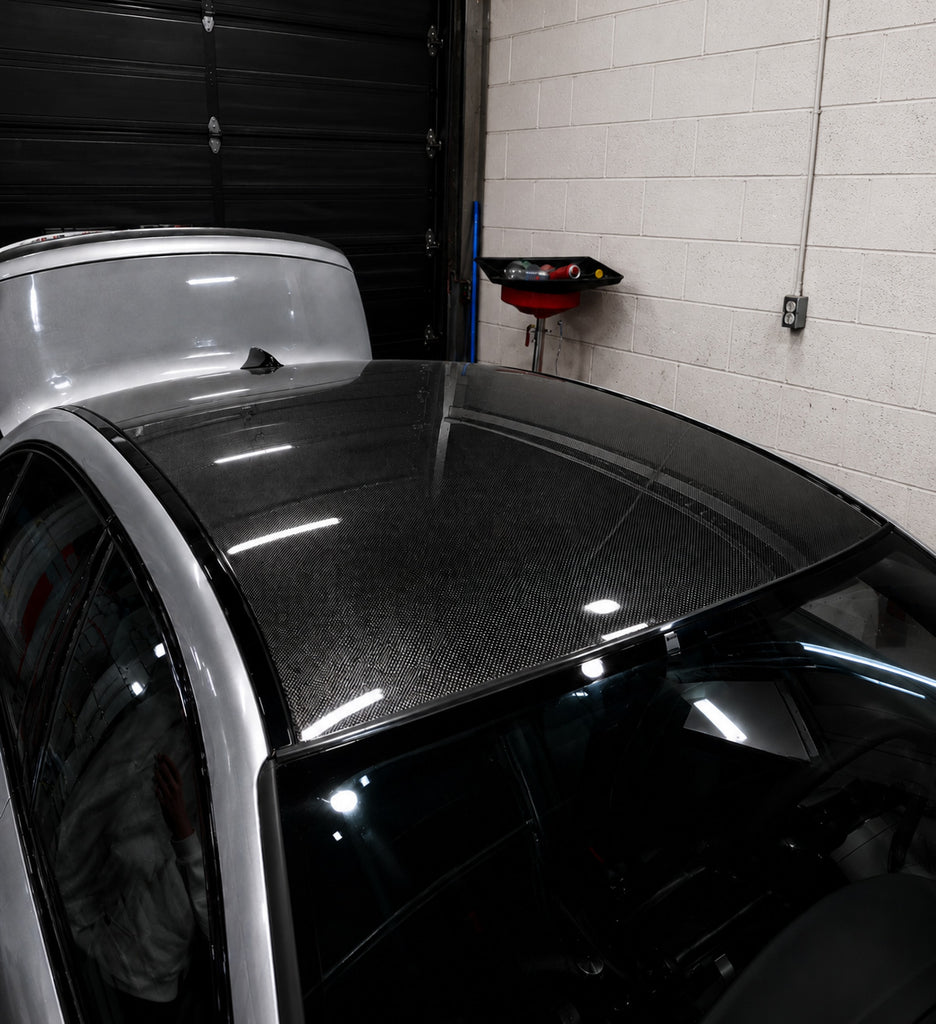 BMW E60/E61 M5 CSL Carbon Fiber Roof Panel - Genuine GEMS 41317111362