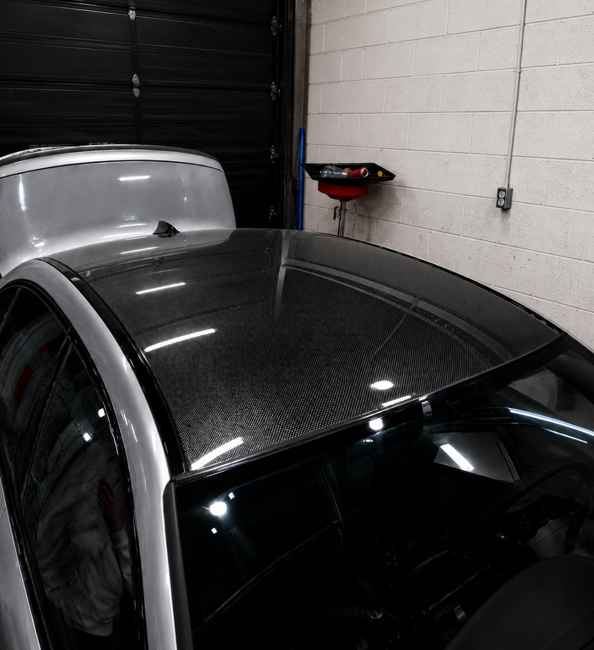 BMW E60 M5 CSL Carbon Fiber Roof Panel - Genuine GEMS 41317111362