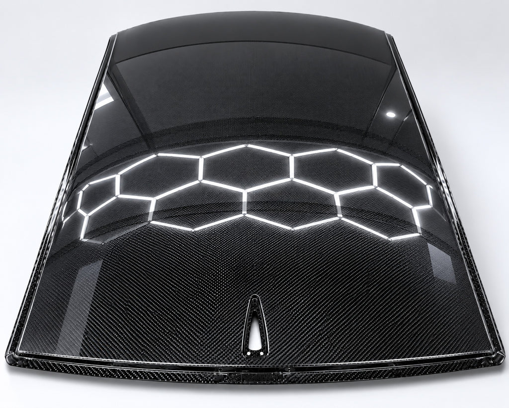 BMW E60/E61 M5 CSL Carbon Fiber Roof Panel - Genuine GEMS 41317111362