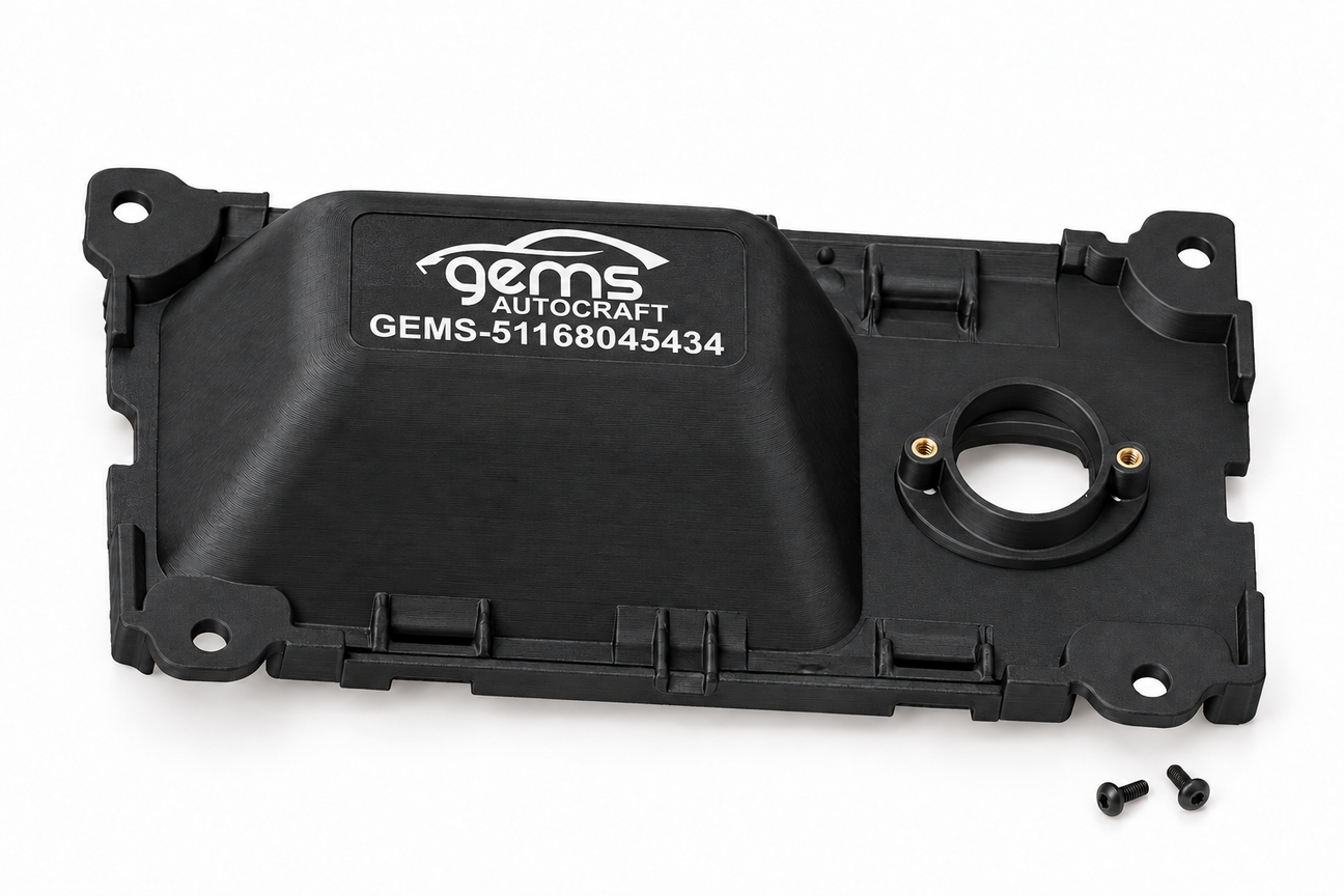 BMW Cache-objets de la console centrale pour conversion manuelle - GEMS authentique 51168045434
