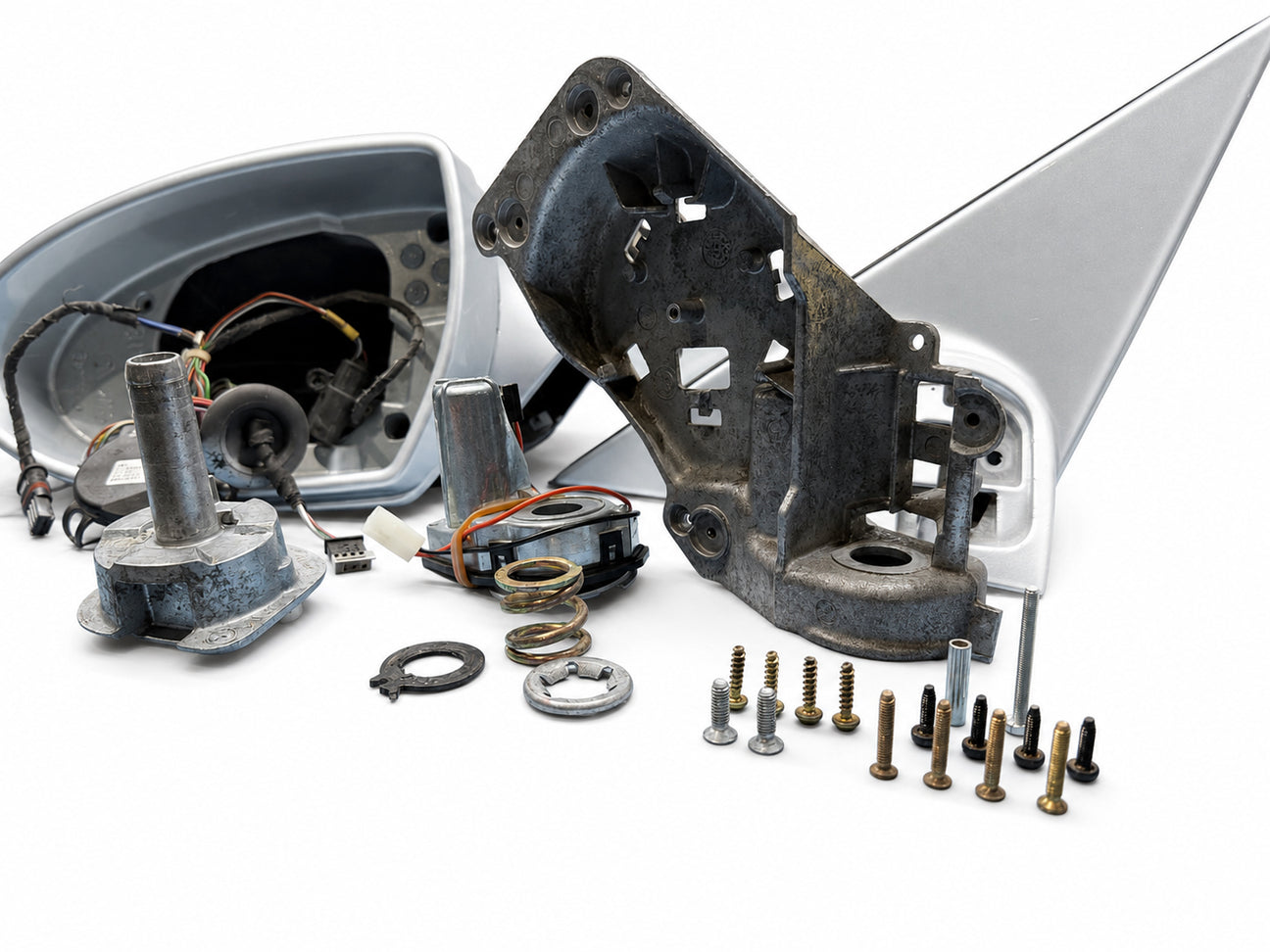 BMW E60/E61 M5 Left M Outside Mirror Repair/Rebuild Service - Genuine GEMS 51168046363