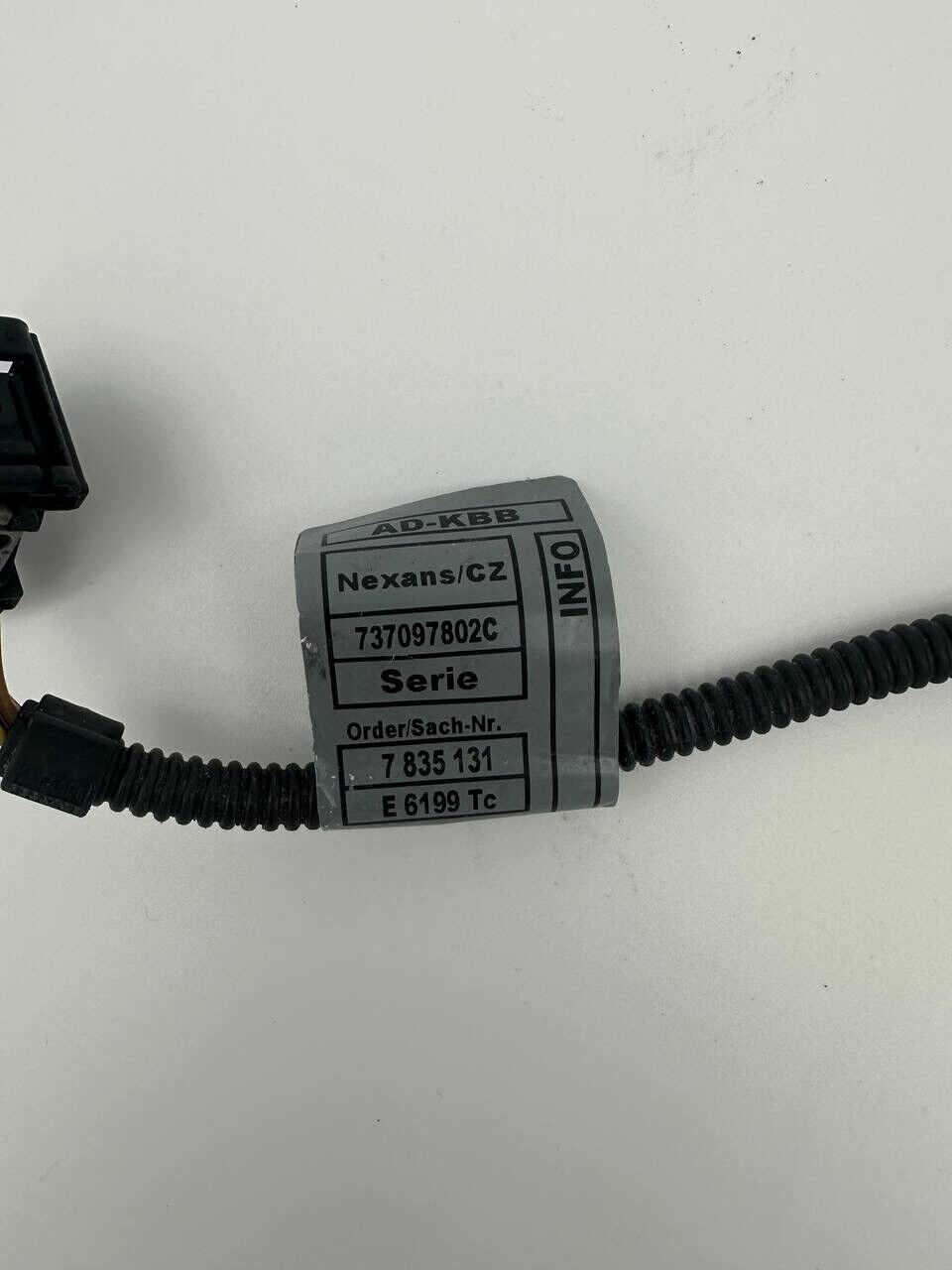 Câble adaptateur pour système d'injection de carburant BMW E60, E61, E63, M5, M6, 7835131