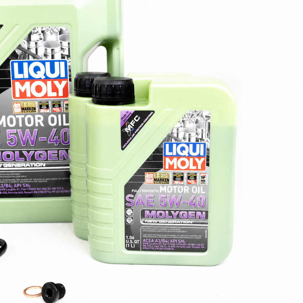Audi 5W40 10L Oil Change Kit - Liqui Moly 06E115562AKT44