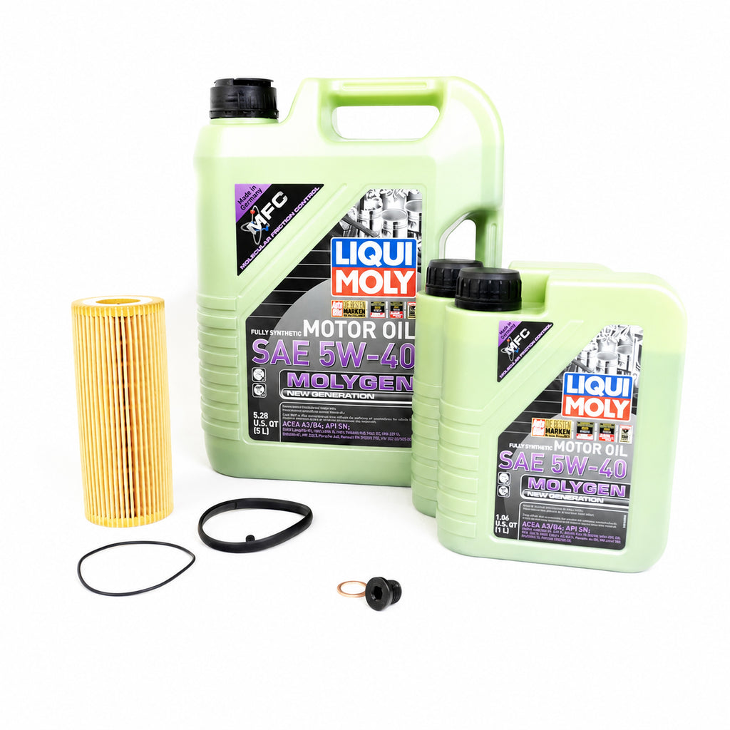 Audi 5W40 10L Oil Change Kit - Liqui Moly 06E115562AKT44