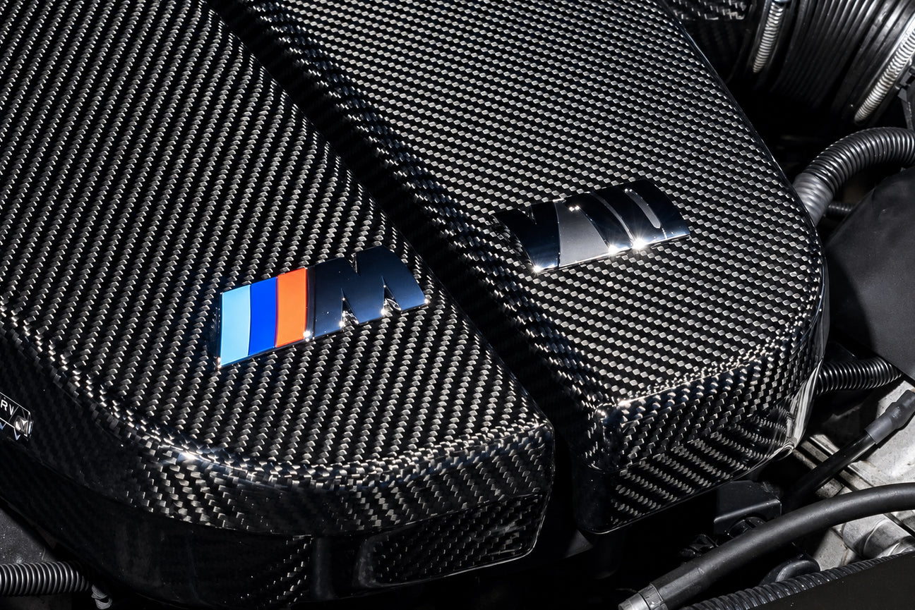 BMW S85 Emblème d'admission (M & V10) – Véritable BMW 11617834686KT