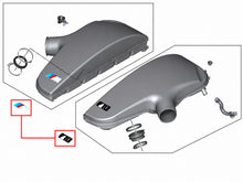 Charger l'image dans la galerie, BMW S85 Intake Emblem Adhered Set (M &amp; V10) - Genuine BMW 11617834686KT
