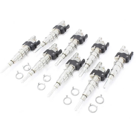 BMW Fuel Injector Kit (Set of 8 for N63 and S63 - Index 12) - Genuine BMW 13538616079KT1