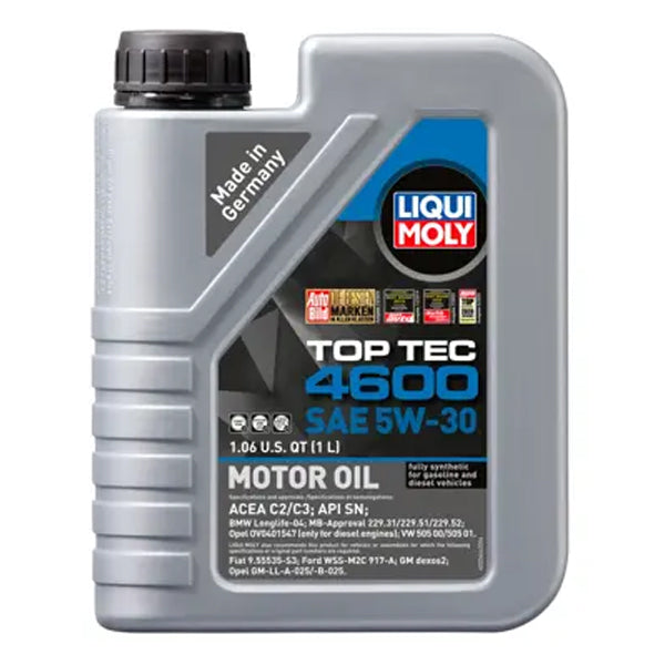 5W30 Top Tec 4600 Engine Oil (1 Liter) - Liqui Moly LM20446