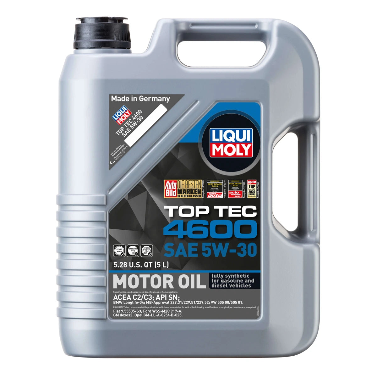 5W30 Top Tec 4600 Engine Oil (5 Liter) - Liqui Moly LM20448