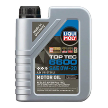 Load image into Gallery viewer, 0W20 Top Tec 6600 Engine Oil (1 Liter) - Liqui Moly LM22044