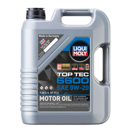 0W20 Top Tec 6600 Engine Oil (5 Liters) - Liqui Moly LM22046