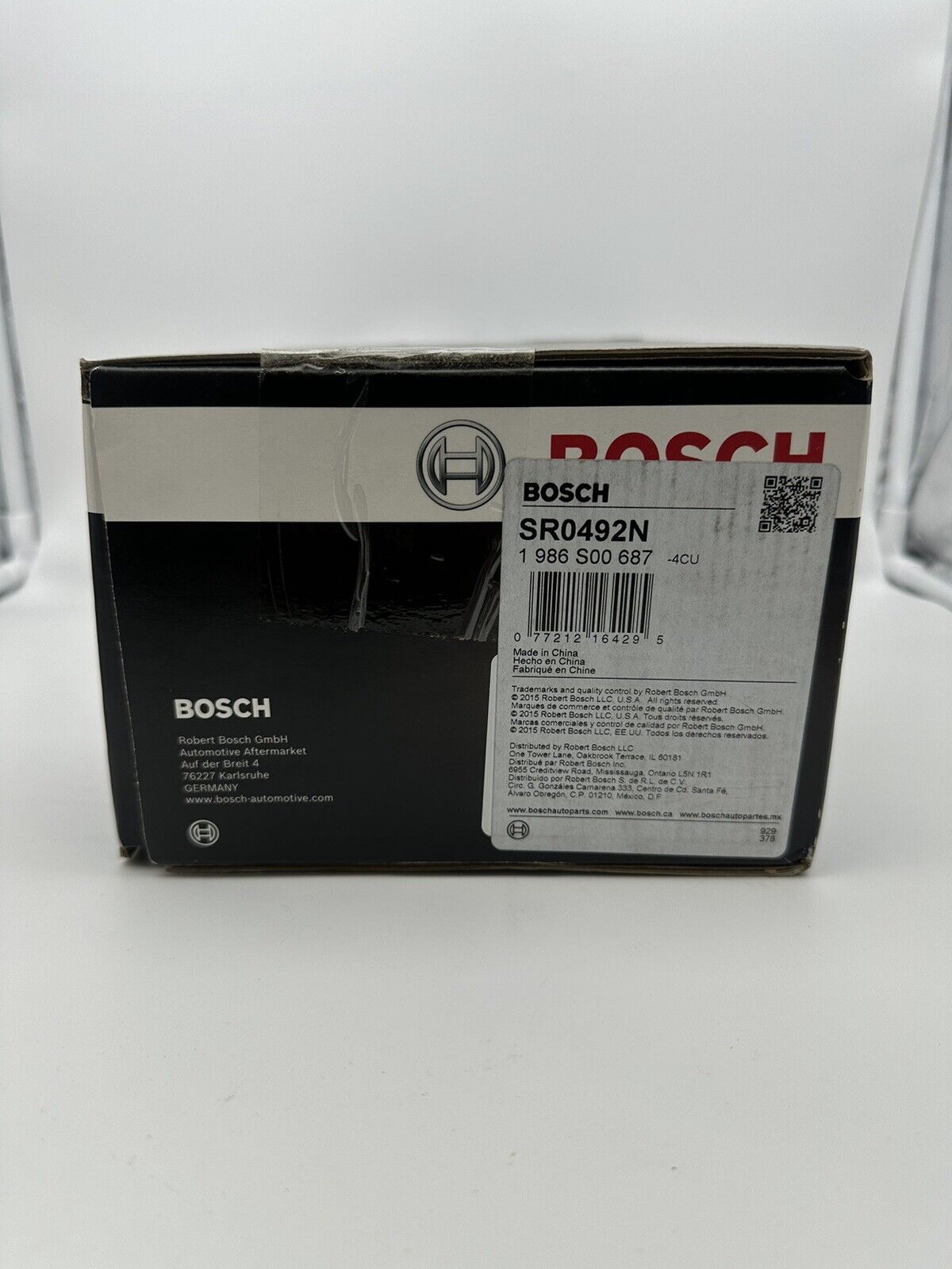 Démarreur Bosch SR0492N d'origine pour BMW E82, E88, E83, E90, E60, E71, E70, 330i, 525i