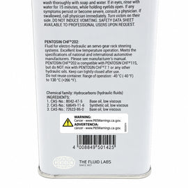CHF202 Hydraulic System Fluid (1 Liter) - Pentosin 8403107