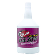 Load image into Gallery viewer, D4 ATF (1 Quart) - Red Line 30504