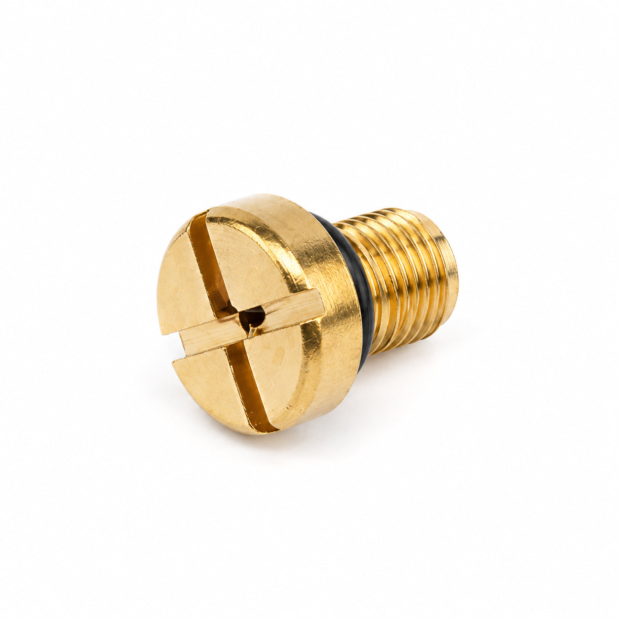 BMW Brass Coolant Bleeder Screw - URO Parts 17111712788