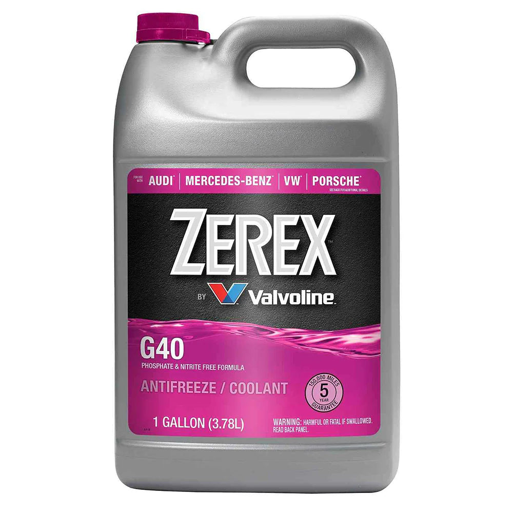 Audi Mercedes Porsche VW Engine Coolant / Antifreeze Concentrate (1 Gallon) - Zerex 861526
