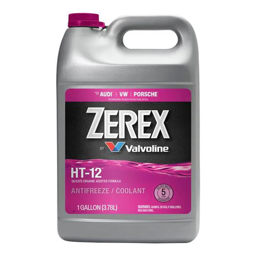 Audi Porsche VW HT-12 Engine Coolant / Antifreeze Concentrate (1 Gallon) - Zerex 904683