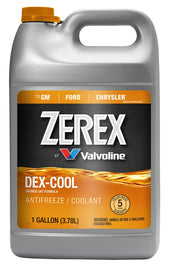 Land Rover Saab Dex-Cool Engine Coolant / Antifreeze Concentrate (1 Gallon) - Zerex ZXEL1