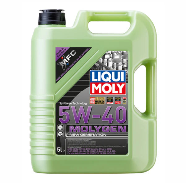 Huile moteur Molygen 5W40 nouvelle génération (5 litres) - Liqui Moly LM20232 