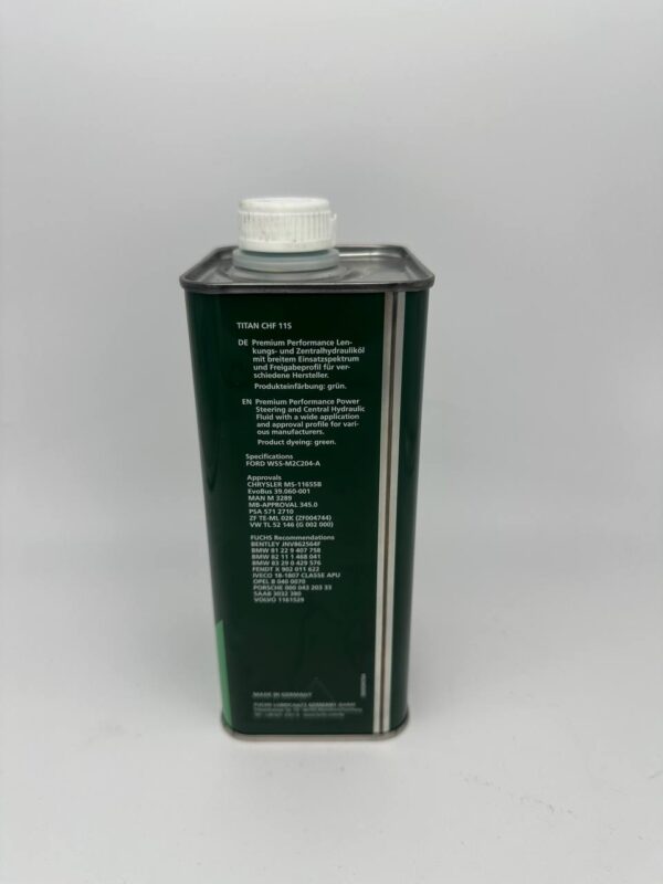 Fuchs Titan CHF 11S Power Steering Fluid/Hydraulic - Image 4